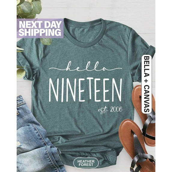 Hello Twenty-Eight Birthday Shirt, Women Gift, Turning 28 Birthday Shirt, Est 1997 Birthday Gift Shirt, 28th Birthday Shirt, 28th Birthday Sweatshirt All Size S-5XL