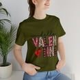 thumbnail image 1 of Hello Valentine Unisex Jersey Short Sleeve Tee, 1 of 8
