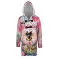 thumbnail image 1 of Hello Valentine’s Day German Shepherd Flower Crown Romantic Pink Floral All Over Print 3D Hooded Duffle Toggle Coat Alsatian Dog Lover Gifts - 00031, 1 of 6