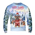 thumbnail image 1 of Hello Welcome Winter The Ski Brussels Griffon Snowy Day All Over Print 3D Sweatshirt Unisex Merch Griff Dog Lover - 13013, 1 of 6