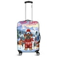 thumbnail image 1 of Hello Welcome Winter The Ski Brussels Griffon Snowy Day Travel Luggage Cover Griff Dog Lover Suitcase Dust Protective Decor - 13013, 1 of 5