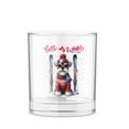 thumbnail image 1 of Hello Welcome Winter The Ski Schnauzer Snowy Day 11oz Whiskey Glass Mug Miniature Schnauzer Dog Lover Whiskey Cocktail Glasses Cup - 13013, 1 of 5