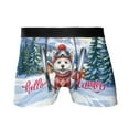 thumbnail image 1 of Hello Welcome Winter The Ski West Highland White Terrier Snowy Day All Over Print Boxer Briefs Underwear for Men Dad Westie Westy Dog Lover - 13013, 1 of 6
