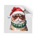 thumbnail image 1 of Hello Winter American Shorthair Frosty Morning Walk Welcome Snowy Christmas Cutout Transfer Sticker Cat Lover Kitten Owner Gifts Transparent Decal Art Decor - 02018, 1 of 5