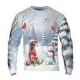 thumbnail image 1 of Hello Winter Belgian Malinois Football Snowman Welcome Snowy Morning All Over Print 3D Sweatshirt Unisex Merch Sheepdog Dog Lover Gifts - 01012, 1 of 6