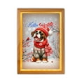 thumbnail image 1 of Hello Winter Boxer Smiling in Red Scarf Hat Welcome Christmas Acrylic Plaque with Wood Photo Frame Box Boxers Dog Lover Gifts Idea Light Box - 00017, 1 of 5