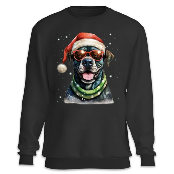Hello Winter Cane Corso Frosty Morning Walk Welcome Snowy Christmas Sweatshirt Unisex Merch Italian Mastiff Dog Lover Gifts Idea - 02018