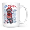 thumbnail image 1 of Hello Winter Cane Corso Smiling in Red Scarf Hat Welcome Christmas Mug Italian Mastiff Dog Lover Gifts Idea Coffee Tea Cup - 00017, 1 of 4