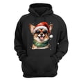 thumbnail image 1 of Hello Winter Chihuahua Frosty Morning Walk Welcome Snowy Christmas Hoodie Unisex Merch Hoodies Dog Lover Gifts Idea - 02018, 1 of 6