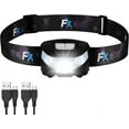 thumbnail image 1 of LED Headlamp - Rechargeable Waterproof Head Lamp - Super Bright LED Headlights for Adults - 5 Mode Head Flashlight for Running Hiking, 1 of 6