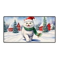 thumbnail image 1 of Hello Winter Exotic Shorthair Frosty Morning Walk Welcome Snowy Christmas Desk Mat Full Keyboard Mouse Pad Cat Lover Kitten Owner Gifts Large Mousepad - 02018, 1 of 5