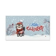 thumbnail image 1 of Hello Winter Exotic Shorthair Smiling in Red Scarf Hat Welcome Christmas Doormat Cat Lover Kitten Owner Gifts Indoor Outdoor Welcome Mat - 00017, 1 of 5