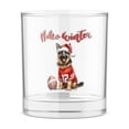 thumbnail image 1 of Hello Winter German Shepherd Football Snowman Welcome Snowy Morning 11oz Whiskey Glass Mug Alsatian Dog Lover Gifts Whiskey Cocktail Glasses Cup - 01012, 1 of 5
