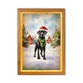thumbnail image 1 of Hello Winter Great Dane Frosty Morning Walk Welcome Snowy Christmas Acrylic Plaque with Wood Photo Frame Box Danes Dog Lover Gifts Light Box - 02018, 1 of 5