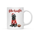 thumbnail image 1 of Hello Winter Newfoundland Football Snowman Welcome Snowy Morning Mug Newfie Dog Lover Gifts Coffee Tea Cup - 01012, 1 of 4