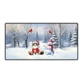 thumbnail image 1 of Hello Winter Ragdoll Football Snowman Welcome Snowy Morning Desk Mat Full Keyboard Mouse Pad Cat Lover Kitten Owner Gifts Idea Large Mousepad - 01012, 1 of 5