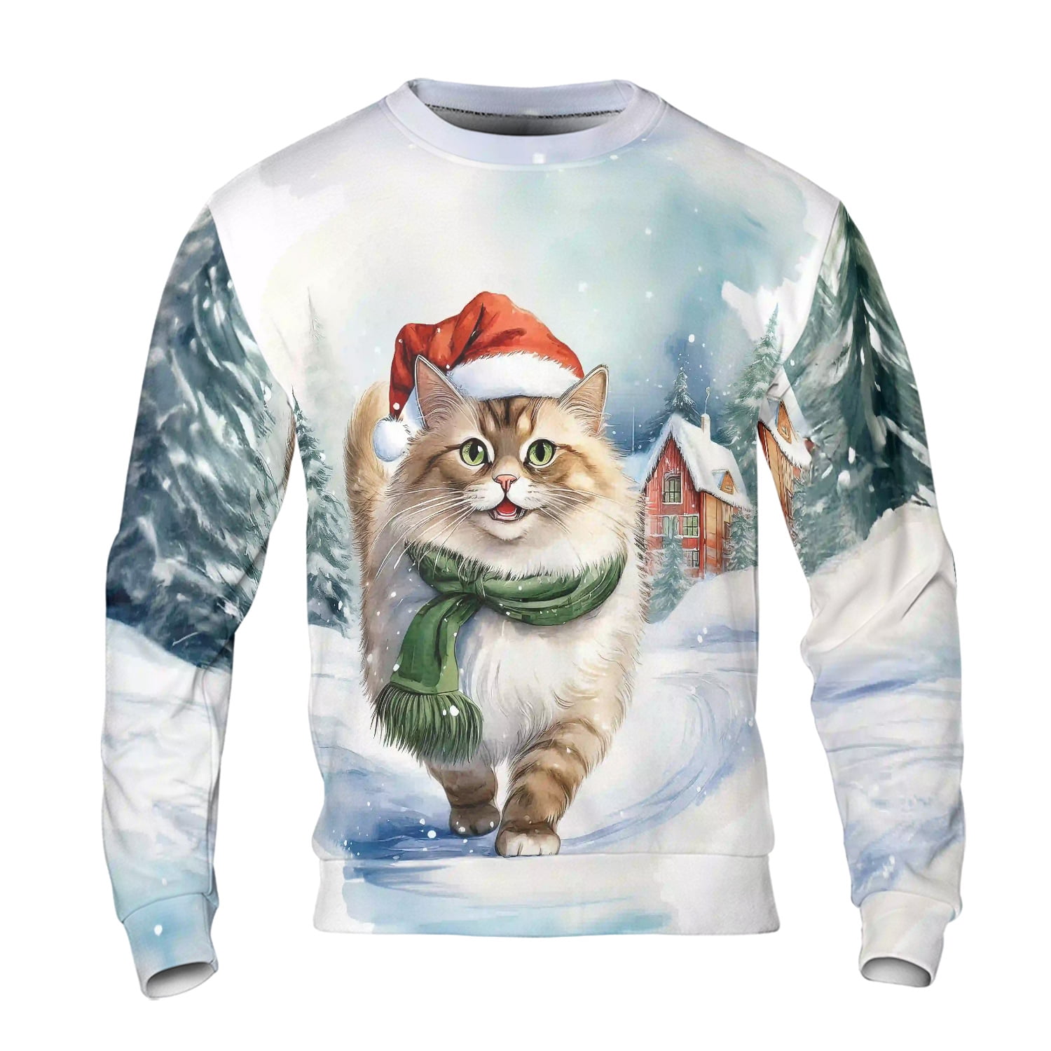 Hello Winter Ragdoll Frosty Morning Walk Welcome Snowy Christmas All ...