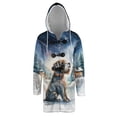 thumbnail image 1 of Hello Winter Schnauzer Welcome Snowy Night Watercolor Vintage All Over Print 3D Hooded Duffle Toggle Coat Miniature Schnauzer Dog Lover - 01011, 1 of 6