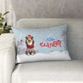 thumbnail image 1 of Hello Winter Shetland Sheepdog Smiling in Red Scarf Hat Welcome Christmas Pillowcase Double Sided Sheltie Dog Lover Gifts Pillow Case Covers - 00017, 1 of 3