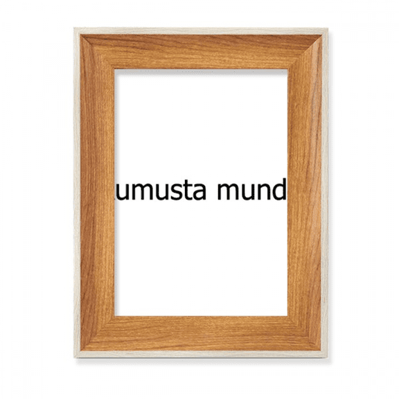 Hello World Filipino Desktop Wooden Photo Frame Display Picture Art Painting Multiple Sets