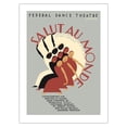 thumbnail image 1 of Hello to the World (Salut Au Monde) - Federal Dance Theater Presents - Vintage Theater Poster by Richard Halls c.1937 - Fine Art Matte Paper Print (Unframed) 18x24in, 1 of 4
