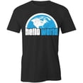 thumbnail image 1 of Hello World T-Shirt | White Tee Gift, 1 of 5