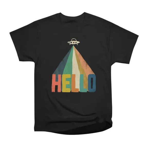 Hello friends T-Shirt Tee Gift For Him Merch For Her Apparel For Friend