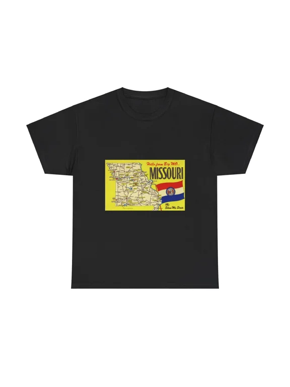 Hello from big MO Missouri (Greeting Postcards) T-Shirt