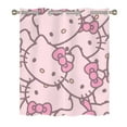 thumbnail image 1 of Hello kitty Blackout Curtains for Boys Girls Home Decor, Cartoon Fun Insulation Curtains, Bedroom Living Room Blackout Curtains 140x160cm, 1 of 5