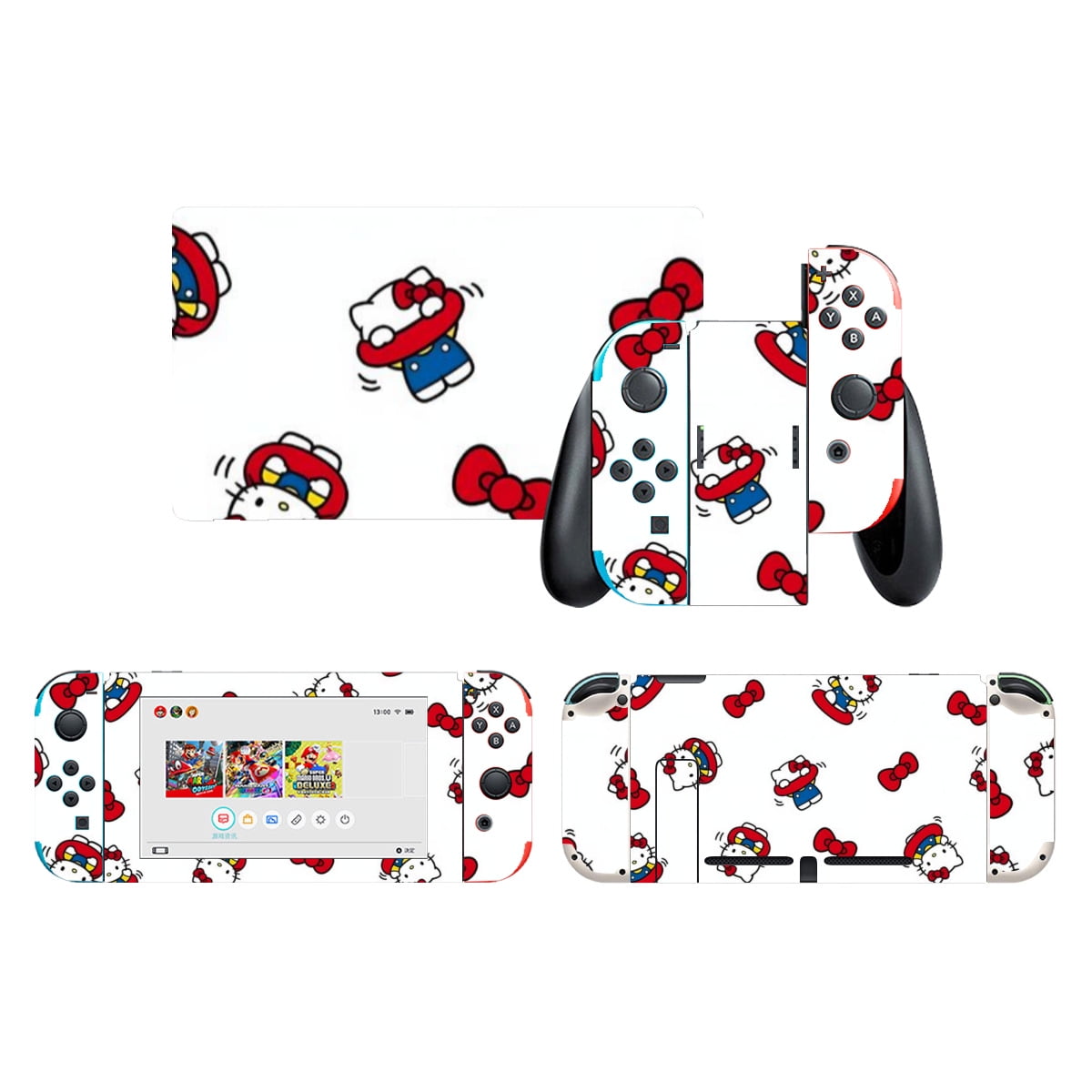 Hello kitty Game Switch Skin - Anime Cartoon Game Sticker, No Bubble ...