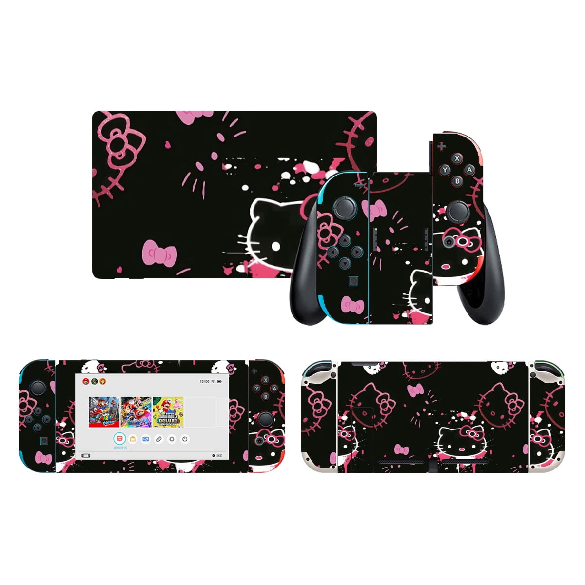 Hello kitty Game Switch Skin - Anime Cartoon Game Sticker, No Bubble ...