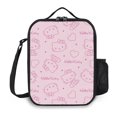 thumbnail image 1 of Hello kitty Lunch Bag Unisex Lunch Box, Reusable Lunch Tote Meal Prep Container Portable Leakproof Insulated Cooler Bag Food Tote for Work Office Picnic Beach Travel, 1 of 5