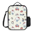 thumbnail image 1 of Hello kitty Lunch Bag Unisex Lunch Box, Reusable Lunch Tote Meal Prep Container Portable Leakproof Insulated Cooler Bag Food Tote for Work Office Picnic Beach Travel, 1 of 5
