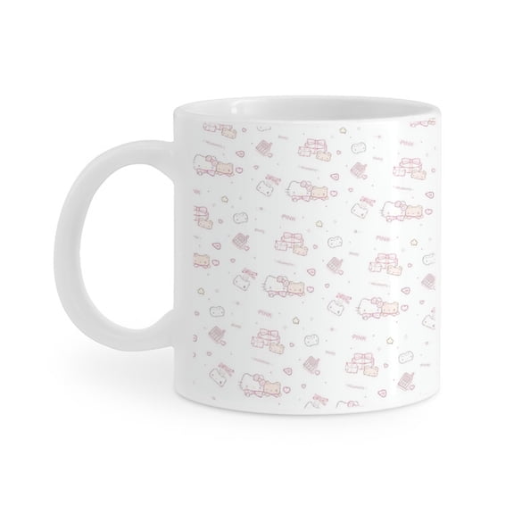 Hello kitty Mug, coffee cup, tea cup, novel coffee cup with handle for men and women office work