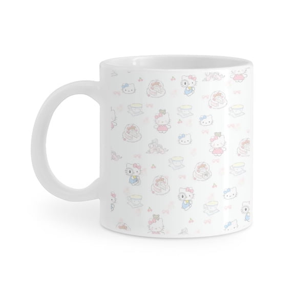 Hello kitty Mug, coffee cup, tea cup, novel coffee cup with handle for men and women office work