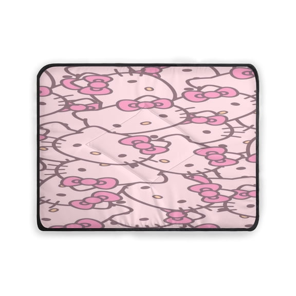 Hello kitty Warming Cat Bed Cat Dog Mat Extra Warm Thermal Pet Pad for Indoor Outdoor Pets Non-Slip Bottom Washable