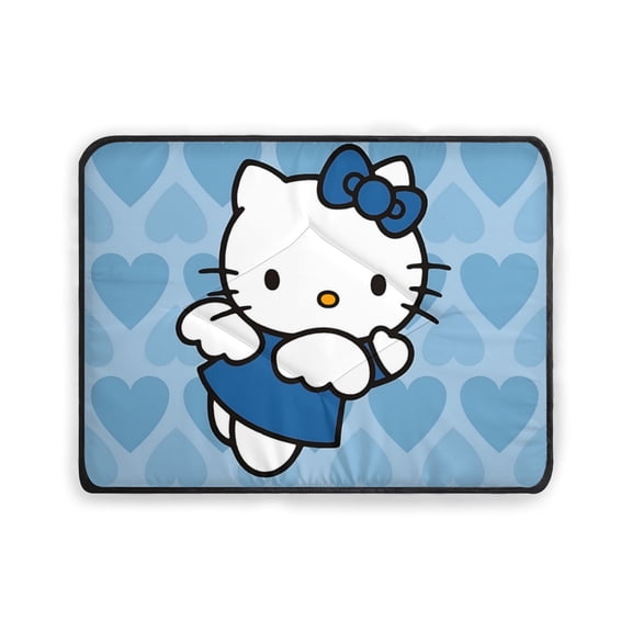 Hello kitty Warming Cat Bed Cat Dog Mat Extra Warm Thermal Pet Pad for Indoor Outdoor Pets Non-Slip Bottom Washable