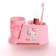 Hello kittyMy melody creative home cartoon bathroom tooth cup toothbrush couple set mouthwash cup washing storage box