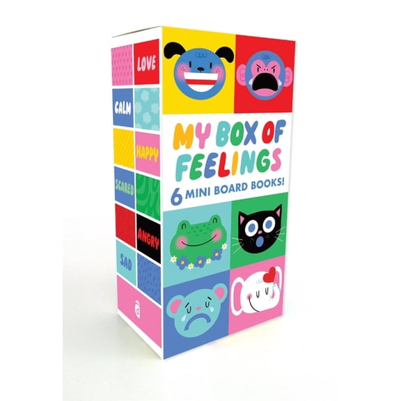 Hello!lucky Book My Box of Feelings (a Hello!lucky Book): 6 Mini Board Books!, (Board Book)