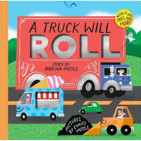 Hello!lucky Book A Truck Will Roll (a Hello!lucky Hands-On Book): An Interactive Board Book, (Board Book)