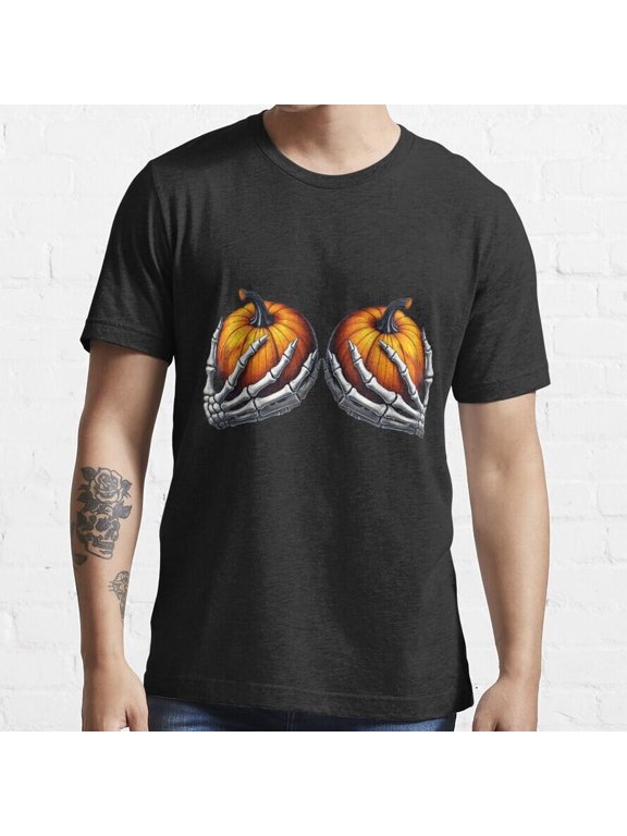 Hello pumpkin funny Halloween COol Gift Black S-3XL Unisex T-Shirt