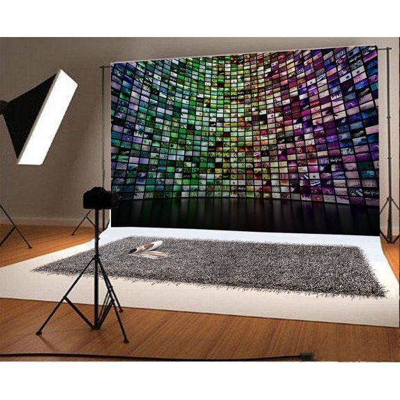 HelloDecor 7x5ft Backdrop Photography Background Abstract Giant ...