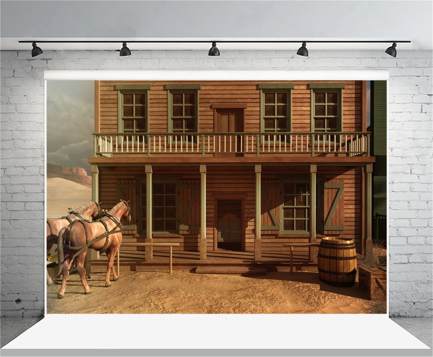 Wild West Saloon Tapete