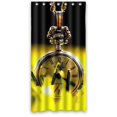 thumbnail image 1 of HelloDecor Pocket Watch On The Grass Shower Curtain Polyester Fabric Bathroom Decorative Curtain Size 36x72 Inches, 1 of 2