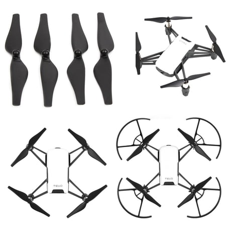 ãHellobyeã4pcs Quick Release/Lock Propellers CCW CW Props Blades For Tello Mini