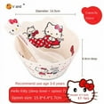 Hellokitty bowl children‘s tableware household bowl spoon set baby bowl