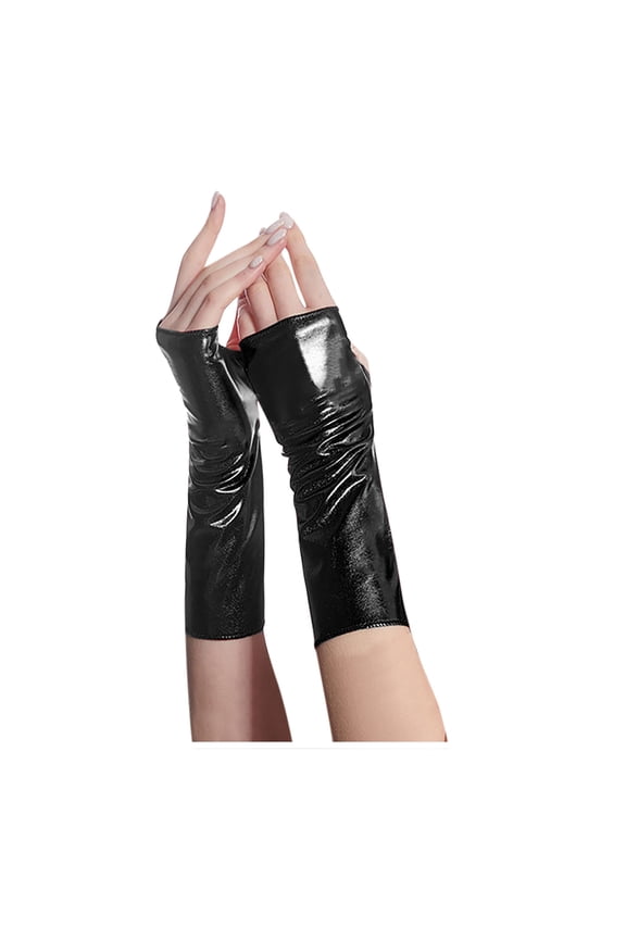 Bridal Gloves Wedding Gloves Breathable Ice Silk Gloves Christmas Gifts Black