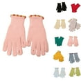thumbnail image 1 of Hellosay Womens Gloves for Cold Weather Knit Thermal Warm Touch Screen Gloves Christmas Gifts Pink, 1 of 8