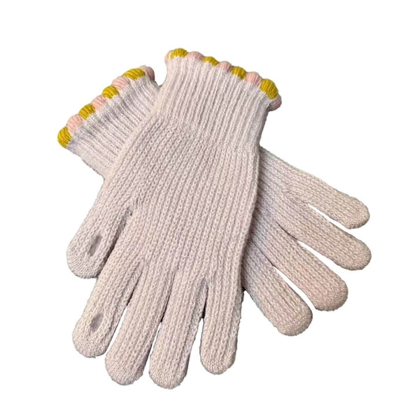 Hellosay Womens Gloves for Cold Weather Knit Thermal Warm Touch Screen Gloves Christmas Gifts Purple