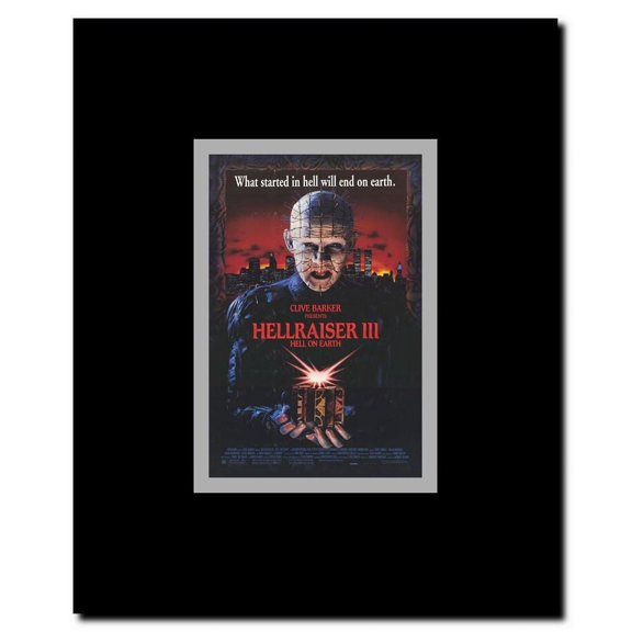 Hellraiser 3 Hell on Earth Framed Movie Poster